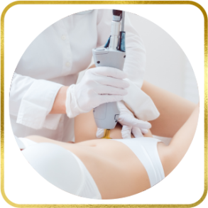 Haarentfernung mit Lasertherapie