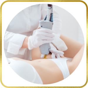 Haarentfernung mit Lasertherapie